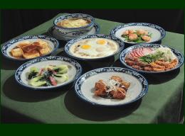 上海家庭料理「肉末蒸蛋」「蟹黄豆腐」が楽しめるお得なコース